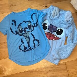 Lilo and Stitch T-shirt and hoodie Girls size 10